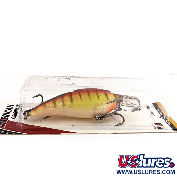 Luck E Strike Shallow Smoothy Vobleris, Rudas tigras, 11g, JAV, #11348
