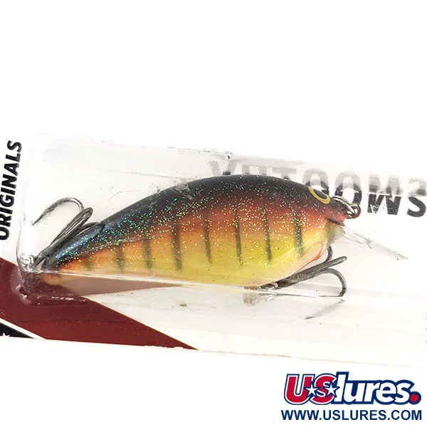 Luck E Strike Shallow Smoothy Vobleris, Rudas tigras, 11g, JAV, #11348