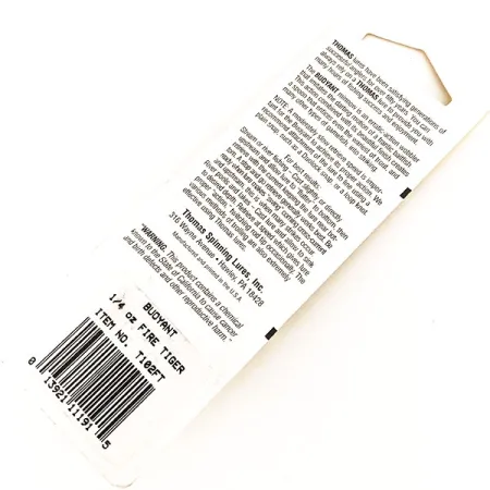 Thomas Buoyant Blizgė, Fire Tiger, 7g, Upėtakis/Lašiša/Starkis, #11349