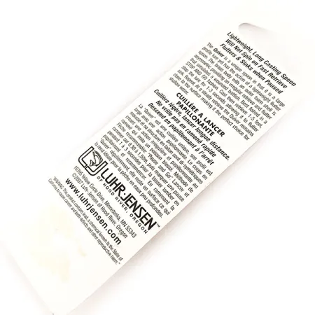 Luhr Jensen Quiver Glow Blizgė, Glow, 7g, Žalvaris/Puta, #11350