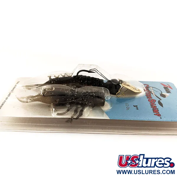 Z-Man Chatter Shrimp Chatterbait, Juoda / Blizgučiai, 14g, Apsauga, #11403