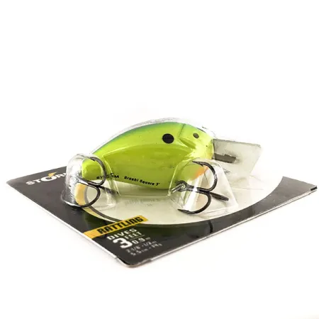 Storm Arashi Rattling Square 3 UV, Parrot, 14g, Crankbait, #11414