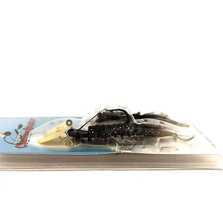 Z-Man Chatter Shrimp Chatterbait, Juoda / Blizgučiai, 14g, Apsauga, #11419