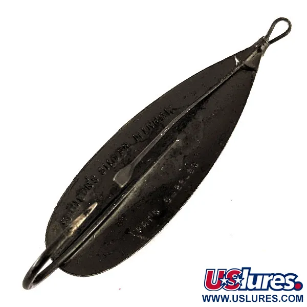Johnson Silver Minnow Weedless, Juoda, 21g, Blizgė, #11431