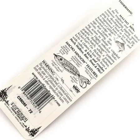 Northland Macho Minnow Jig, Vaivorykštinis sidabras, 14g, #11456