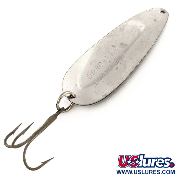 Eppinger Dardevle Blizgė, Juoda/Balta/Nikelis, 28g, Klasika, #11461