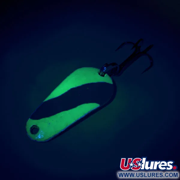 Aeroplane Spinner Aero UV Blisgė, Žalia/Balta/Varis, 7g, UV Glow, #11529