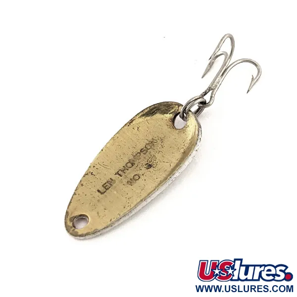 Len Thompson #6 Vartiklė, Raudona/Balta/Žalvaris, 3,5g, Vintage, #11497