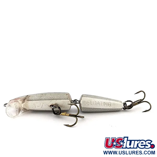 Rapala Jointed J7, 4g, SB (Silver Blue), Dviejų dalių vobleris #15767