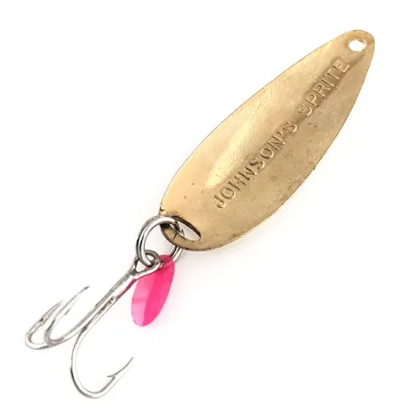 Johnson Sprite Blizgė, Auksinė, 10g, Rožinis Atraktorius, #11516