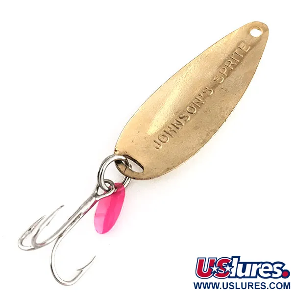 Johnson Sprite Blizgė, Auksinė, 10g, Rožinis Atraktorius, #11516
