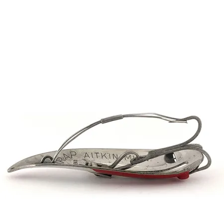 Weedless LARSON BAIT FISHTRAP Blizgė, Red/White/Nickel, 17g, #11521
