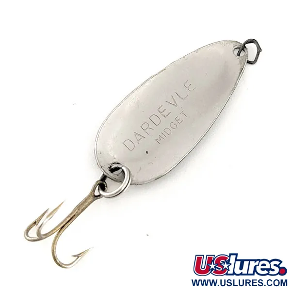 Eppinger Dardevle Midget Trout Vartiklė, Frog, 2,5g, Sidabrinė, #11531