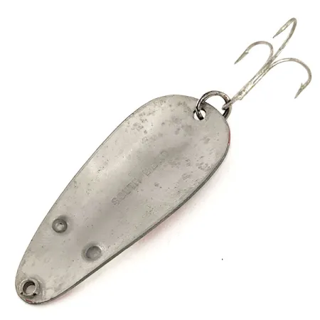 South Bend Mouse Vartiklė, Raudona / Balta / Nikelis, 16g, #11540