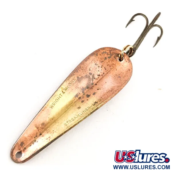 Wright & McGill Streamliner Vartiklė, Bronza, 7g, Vintage, #11544