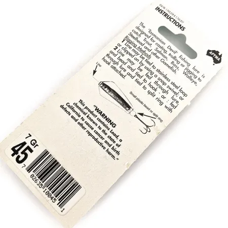 Wigston's Lures Little Tasmanian Devil Blizgė, Rainbow Trout, 7g, #11568