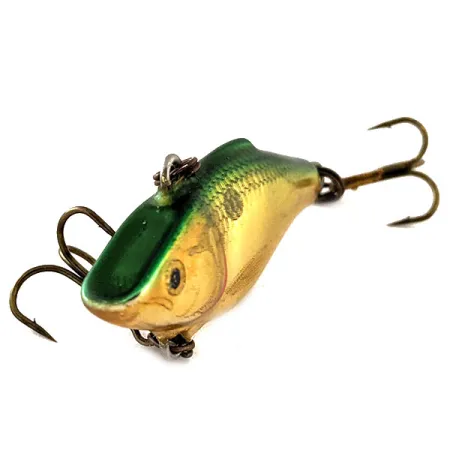 Rapala Rattl'n RAP 05 Lipless Crankbait, Auksinė/Žalia, 6g, #11602