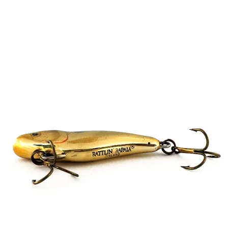 Rapala Rattl'n RAP 05 Lipless Crankbait, Auksinė/Žalia, 6g, #11602