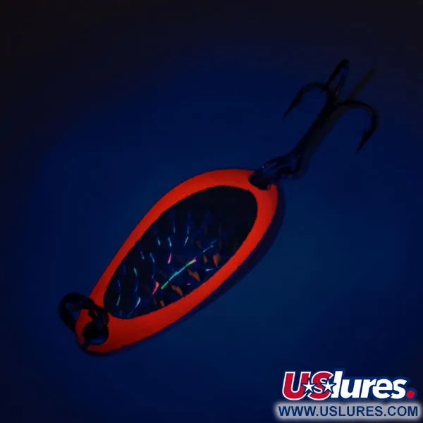 Luhr Jensen Little Jewel UV Blizgė, Raudona, 7g, UV efektas, #11626
