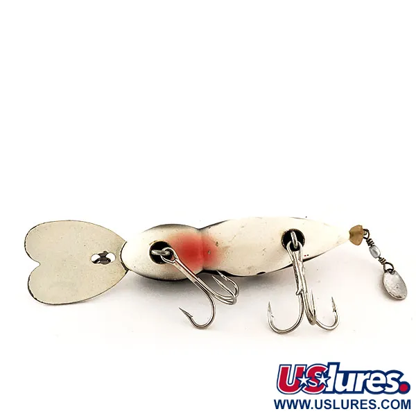 Whopper Stopper Hellbender Vobleris, Balta-Juoda, 14g, Lapelis, #11640