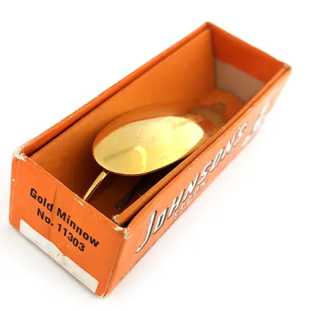 Weedless Johnson Silver Minnow Blizgė, Auksinė, 21g, paauksuota, #11648