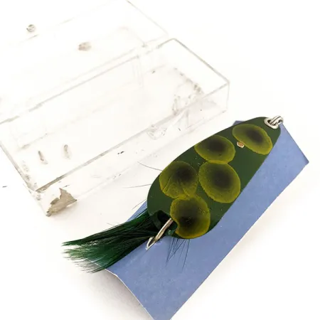 Weezel Rex Weedless Spoon Blizgė, Frog, 12,5g, Nežolėta, #11661