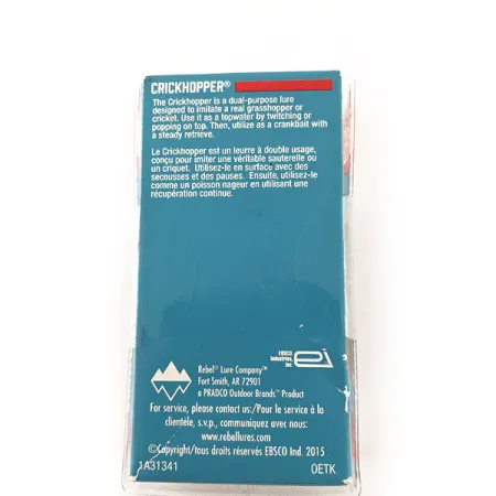 Rebel Crickhopper Ultralight Vobleris, Auksinė, 2.6g, Paviršinis, #11678