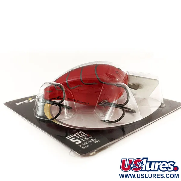 Storm Arashi Silent Square 5 Vobleris, Red Craw, 18g, Silent, #11710