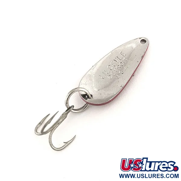 Dardevle Lildevle Blizgė, Raudona/Balta/Nikelis, 3,4g, Vintage, #11721