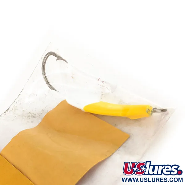 Doc's Goofy Jig Pompano džigas, Balta / Geltona, 7g, Rankų darbo, #11757