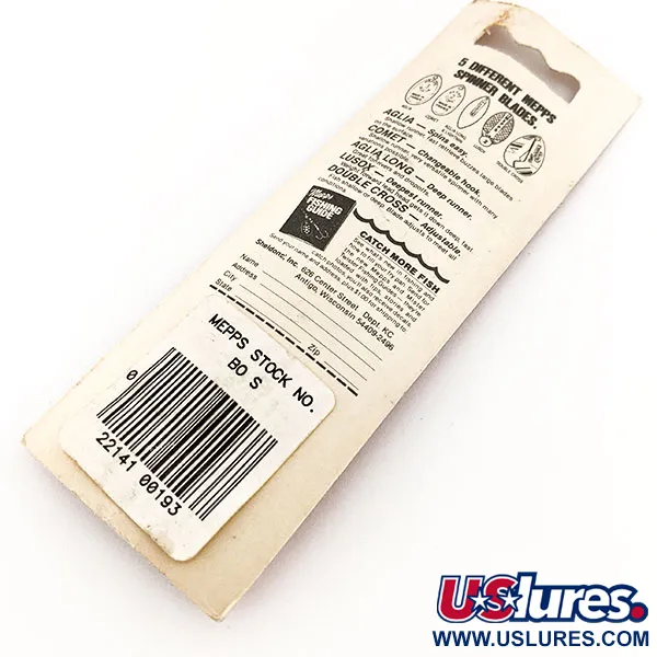 Mepps Aglia 0 Sukrė, Sidabrinė, 2.5g, Raudonas Dirgiklis, #11761