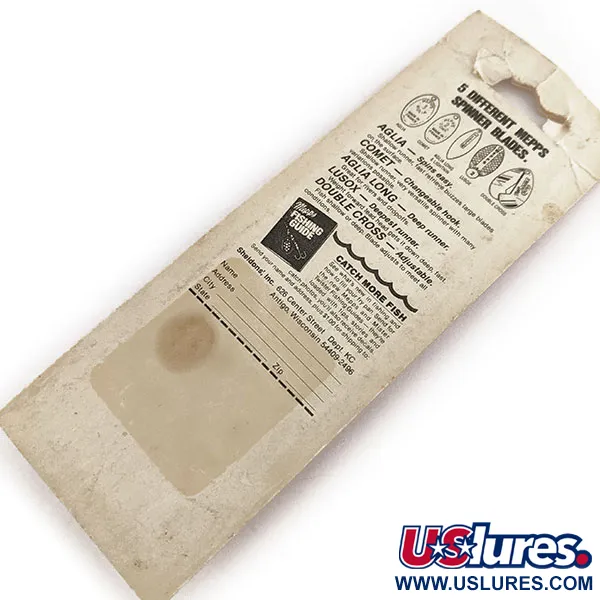 Mepps Aglia 1 dressed (squirrel tail) Sukrė, Sidabras, 3.5g, #11774