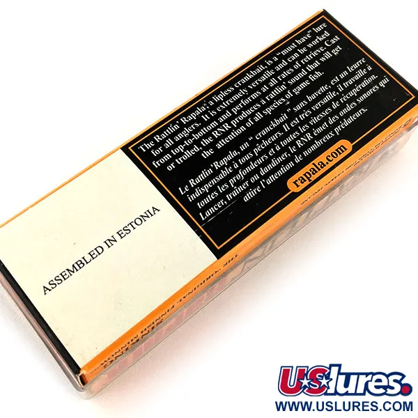 Rapala Rattl'n RAP 07 Lipless Vobleris, FT (Fire Tiger), 16g, #11775