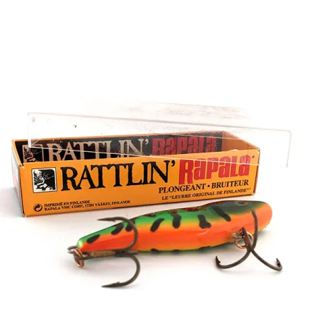 Rapala Rattl'n RAP 07 Lipless Vobleris, FT (Fire Tiger), 16g, #11775