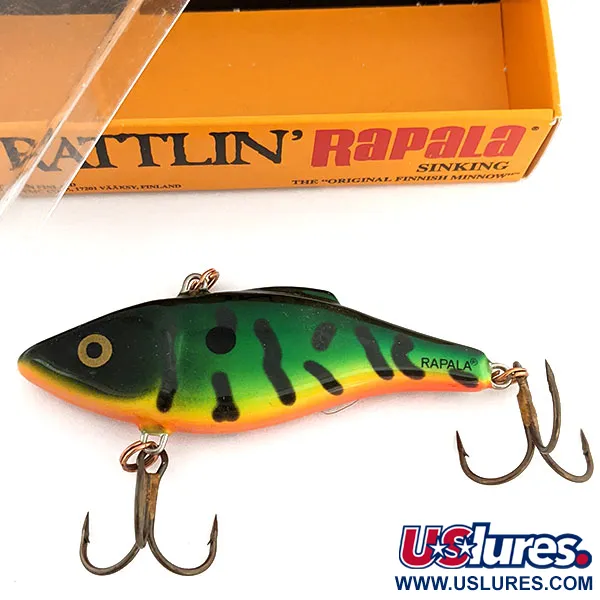 Rapala Rattl'n RAP 07 Lipless Vobleris, FT (Fire Tiger), 16g, #11775