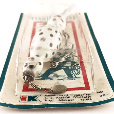 Kmart Kresge #381 Masalas, Balta / Juoda, 14g, Metalas, #11780