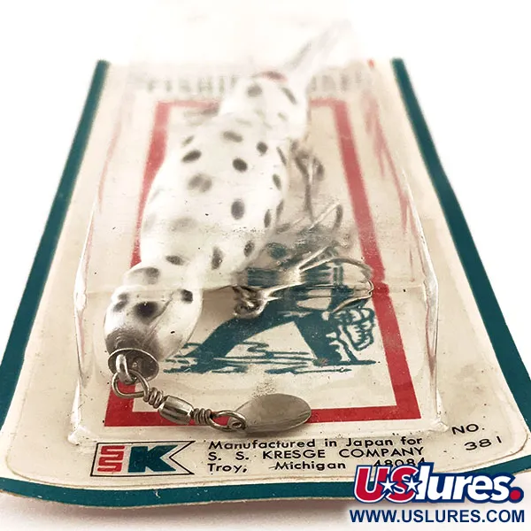 Kmart Kresge #381 Masalas, Balta / Juoda, 14g, Metalas, #11780