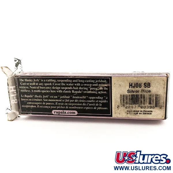 Rapala Husky Jerk 8 vobleris, Sidabrinė mėlyna, 6g, suspending, #11789