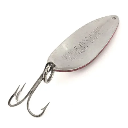 Dardevle Devle Dog 5400 Blizgė, Raudona / Balta / Nikelis, 14g, #11797