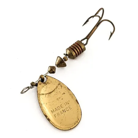 Mepps Aglia 2 Sukrė, Žalvaris, 4.5g, Klasikinis lapelis, #11814