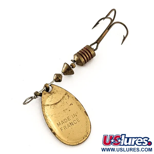 Mepps Aglia 2 Sukrė, Žalvaris, 4.5g, Klasikinis lapelis, #11814