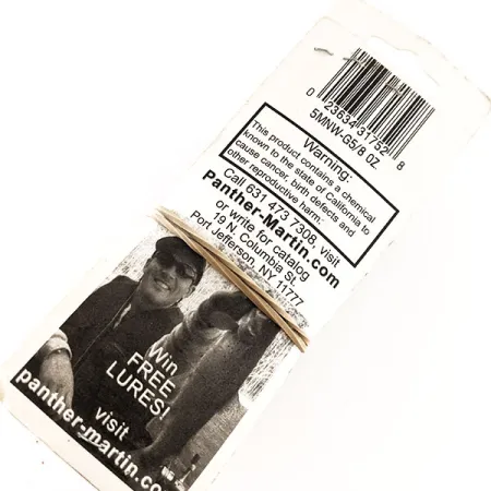 Panther Martin 6 Double Trouble Sukriukė, Auksinė, 14g, #11826