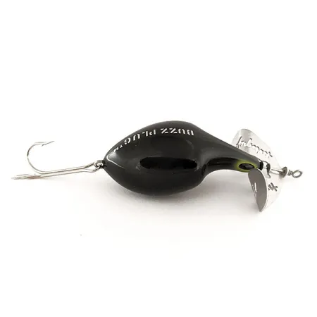 Fred Arbogast Buzz Plug Paviršinis masalas, Juoda, 28g, Propeleris, #11839