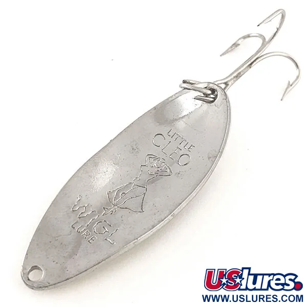 Seneca Little Cleo Blizgė, Geltona/Nikelis, 14g, Hula Girl, #11866