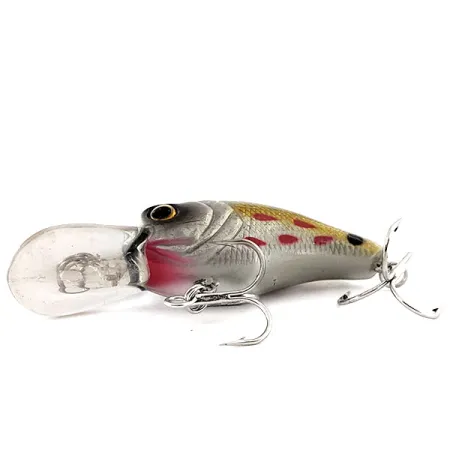 Bass Pro Shops XPS Lazer Eye Crankbait, Sidabras-Auksas, 9g, #11875