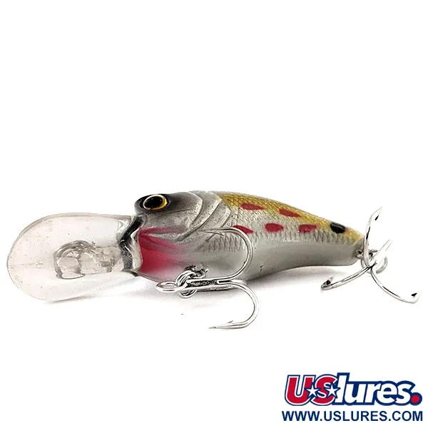 Bass Pro Shops XPS Lazer Eye Crankbait, Sidabras-Auksas, 9g, #11875