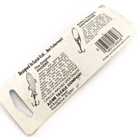 Acme Fiord Spoon Blizgė, Nikelis/Mėlyna, 11g, Originali Pakuotė, #11879