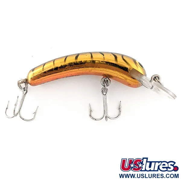 Bagley Smoo #2 Vobleris, Golden Tiger, 7g, Vintage, #11883