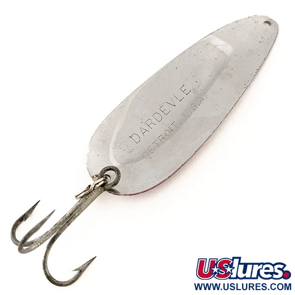 Eppinger Dardevle, 28 g, Raudona / Balta / Nikelis, vartiklė #11901