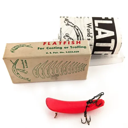 Flatfish F6 Helin Tackle UV Masalas, Fluorescencinė Raudona, 3g, #11910